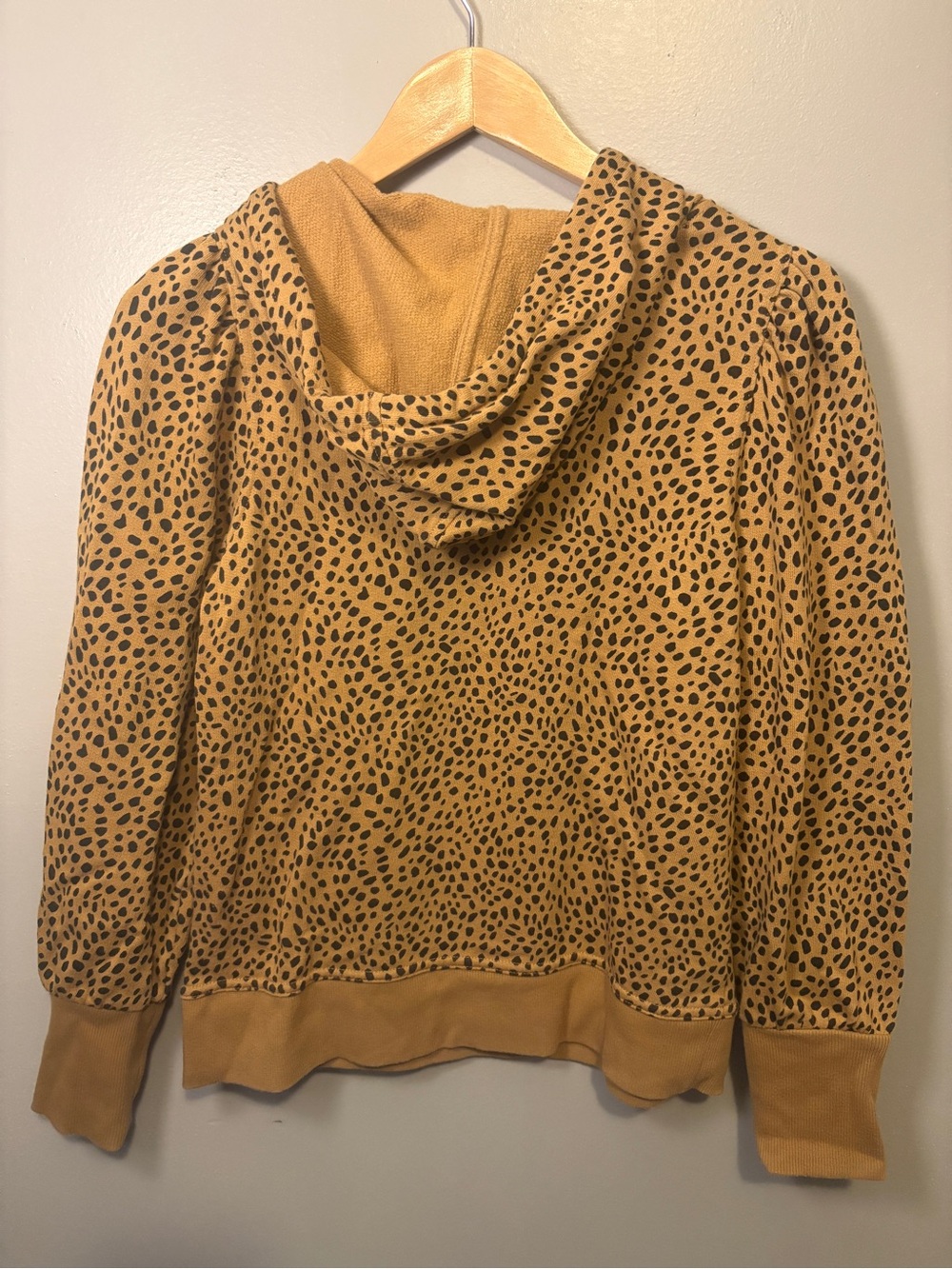 Nine West Animal Print Hoodie Small - Picture 3 of 6
